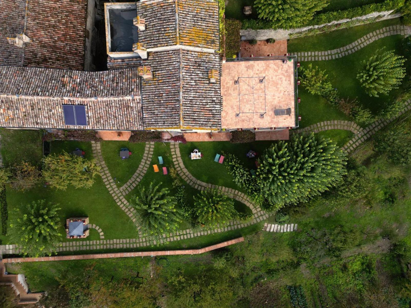 Agriturismo I Gelsi Di Santa Cristina Губбио Экстерьер фото